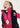 Kids' Navy Embroidered Pony Quilted Gilet