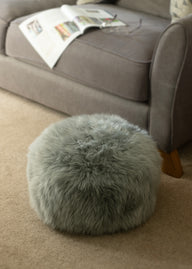 British Sheepskin Pouffe
