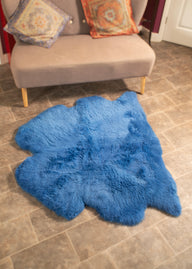 Sideways Double Sheepskin Rug