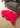 British Premium Fuschia Sheepskin Rug