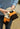 Chunky Knit Sheep Fingerless Mittens - Ochre Multi
