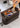 Leather Zipped Toiletry Bag with Bottom Compartment