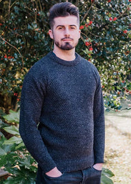 Unisex Spare Yarn British Wool Chunky Jumper