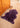 Eco Tanned Luxury Purple Sheepskin