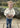 Kids' 100% Merino Wool Sheep Cardigan in Beige