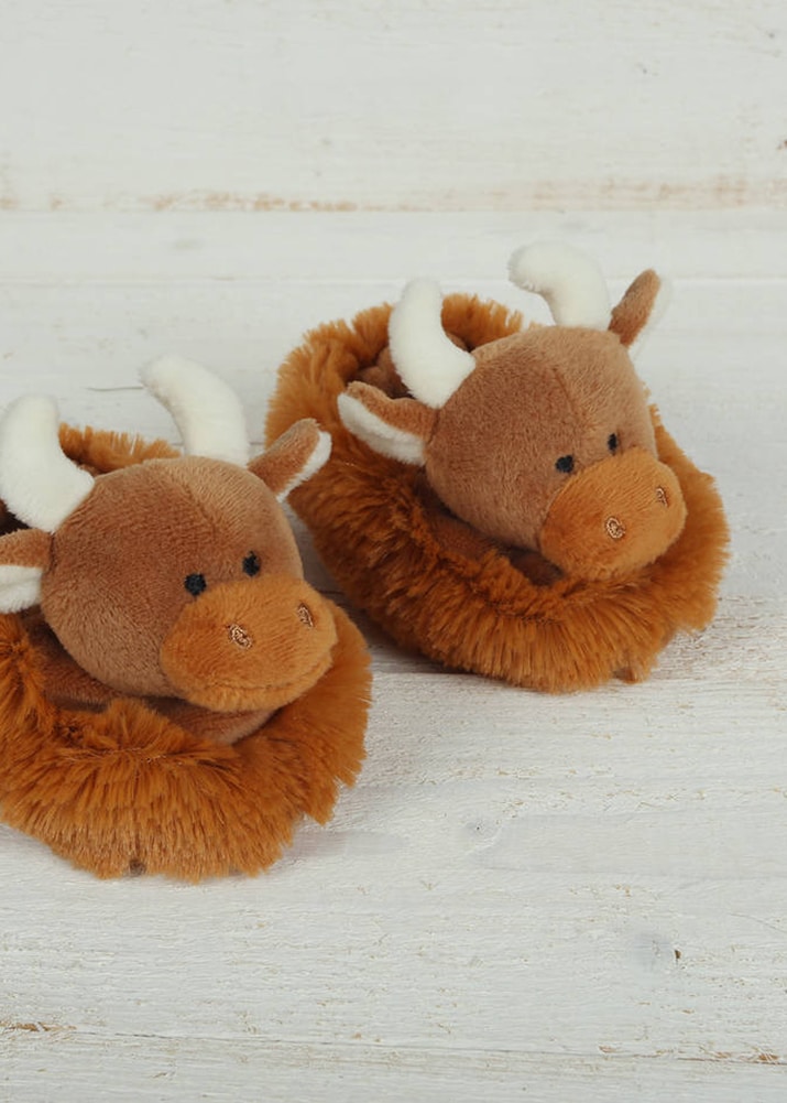 Jomanda Super Soft New Born Baby Booties with Cute Bear Faces 