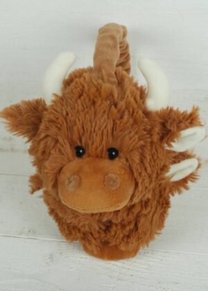 Lambland Super Soft Highland Angus Cow Toy 'Moooing' Noise 