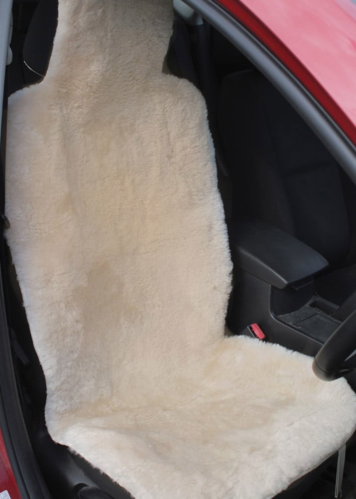 Universal Fitting Genuine Sheepskin Car Seat Covers - Lambskin Seat Covers For Cars